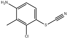 3-Chloro-2-methyl-4-thiocyanatoaniline Structure