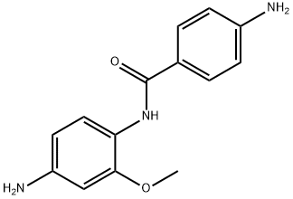 4,4'-Diamino-2'-methoxybenzanilide Struktur