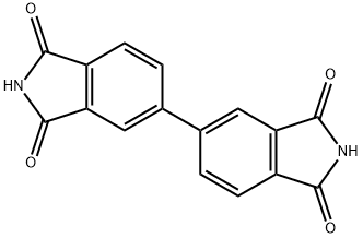 4,4′-ビ(フタルイミド) 化学構造式