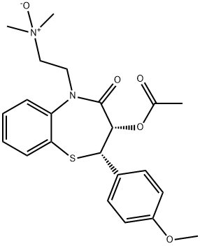 Diltiazem N-Oxide Structure