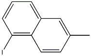 1-Iodo-6-methylnaphthalene Structure