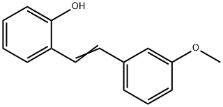 2-[2-(3-甲氧基苯)乙烯]苯酚, 143212-74-2, 结构式