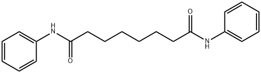 N,N'-Diphenylsuberamide Struktur