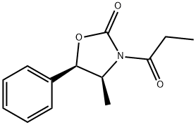 (4S,5R)-4-Methyl-5-phenyl-3-propionyl-2-oxazolidinone Structure