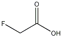 Fluoroacetic acid 结构式
