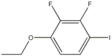 4-碘-2,3-二氟苯乙醚,144292-42-2,结构式
