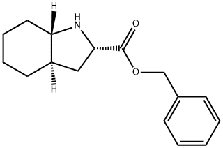 (2S, 3aR,7aS)-Benzyl octahydro -1H-indole-2-carboxylate Struktur