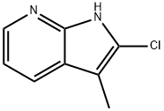 2-Chloro-3-methylpyrrolo[2,3-b]pyridine Structure