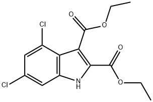 4,6-Dichloro-1H-indole-2,3-dicarboxylic acid diethyl ester