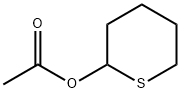 Acetic Acid Tetrahydro-2H-thiopyran-2-yl Ester, 14711-62-7, 结构式