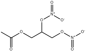 1,2,3-Propanetriol 1-acetate 2,3-dinitrate Structure