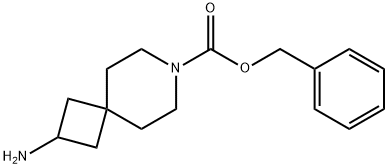 2 - 氨基- 7- 氮杂螺[3.5]壬烷- 7- 甲酸苄酯, 147611-02-7, 结构式