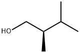 [R,(-)]-2,3-ジメチル-1-ブタノール 化学構造式