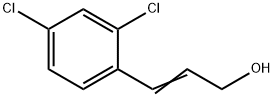 3-(2,4-二氯苯基)-2-丙烯-1-醇, 1504-59-2, 结构式