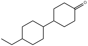 4-乙基双环己基酮 结构式