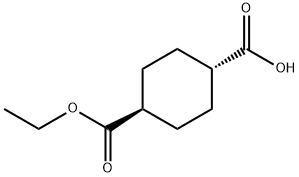 (1r,4r)-4-(ethoxycarbonyl)cyclohexanecarboxylic acid Structure