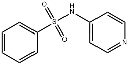 N-(4-吡啶基)苯磺酰胺, 15309-85-0, 结构式
