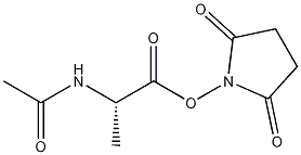 N-Acetyl--alanine N-Hydroxysuccinimide Ester Struktur