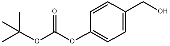 4-(tert-Butoxycarbonyloxy)benzylalcohol, 156281-11-7, 结构式