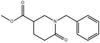 1-苄基-6-氧代哌啶-3-甲酸甲酯, 156779-11-2, 结构式