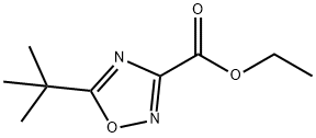 ethyl 5-tert-butyl-1,2,4-oxadiazole-3-carboxylate Structure