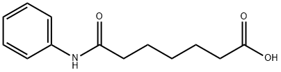 7-Oxo-7-(phenylamino)heptanoic Acid Structure