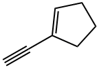 1-ethynylcyclopent-1-ene 结构式