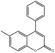 6-Methyl-4-phenylcoumarin,16299-22-2,结构式
