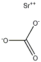 Strontium carbonate 结构式