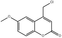 4-(chloromethyl)-6-methoxy-2H-chromen-2-one Structure