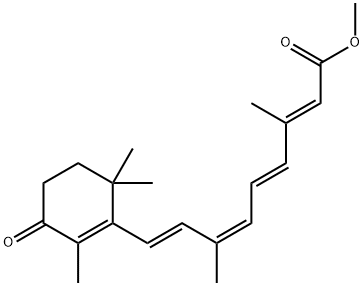 4-Keto 9-cis Retinoic Acid Methyl Ester Structure