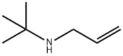 N-アリル-N-tert-ブチルアミン 化学構造式