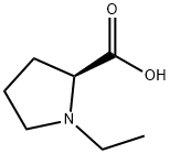 1-乙基吡咯烷-2-羧酸, 165552-33-0, 结构式