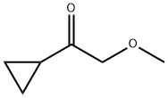 1-cyclopropyl-2-methoxyethanone Struktur