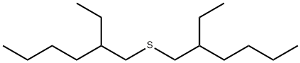 Sulfide, bis(2-ethylhexyl) 化学構造式