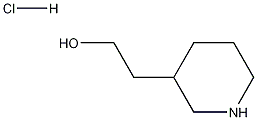 2-(3-Piperidyl)ethanol Hydrochloride Structure