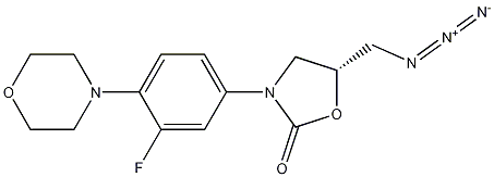 168828-84-0 (R)-5-(叠氮甲基)-3-[3-氟-4-(4-吗啉基)苯基]-2-唑烷酮