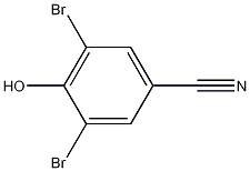 3,5-Dibromo-4-hydroxybenzonitrile 结构式