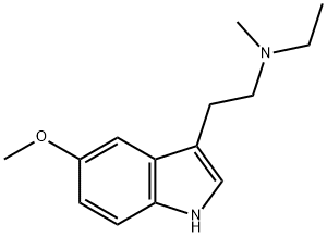 N-ethyl-N-methyl-5-methoxy-tryptamine Structure