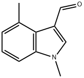1,4-dimethyl-1H-indole-3-carbaldehyde Structure