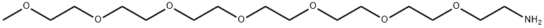 2,5,8,11,14,17,20-Heptaoxadocosan-22-amine Structure