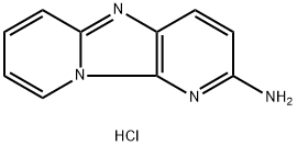 2-Aminodipyrido[1,2-a:3',2-D]imidazole Hydrochloride Structure