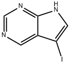 5-碘-7H-吡咯并[2,3-D]嘧啶 结构式