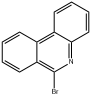 6-ブロモフェナントリジン 化学構造式