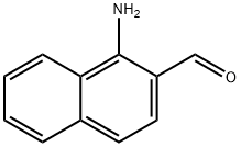 1-アミノナフタレン-2-カルバルデヒド 化学構造式
