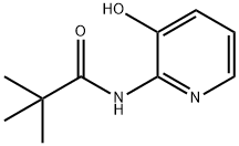 N-(3-ヒドロキシピリジン-2-イル)ピバルアミド 化学構造式
