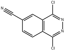 1,4-二氯酞嗪-6-甲腈, 178308-61-7, 结构式