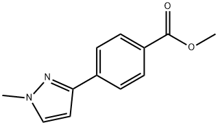4-(1-Methyl-1H-pyrazol-3-yl)benzoic acid methyl ester