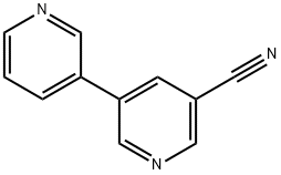 3,3'-bipyridine-5-carbonitrile Structure
