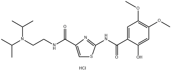 Acotiamide Hydrochloride Struktur